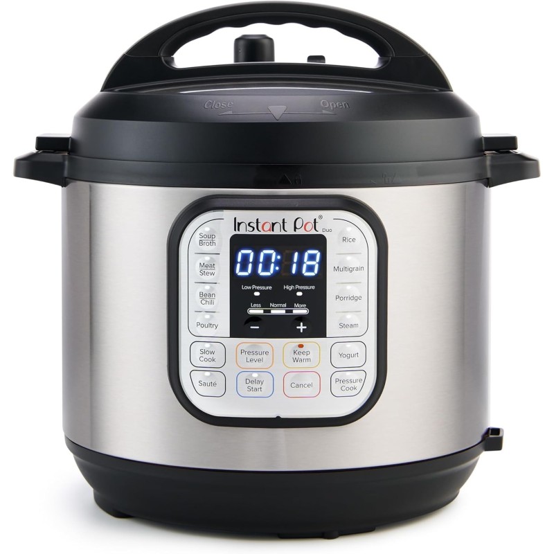 Instant Pot Duo 7-in-1 Electric Pressure Cooker (6-Quart)